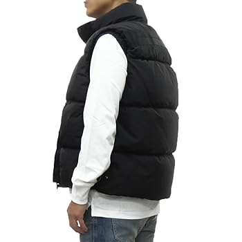 STONE ダウンベスト　ブラック Stone Island ストーンアイランド ダウンベスト ブラック Zip